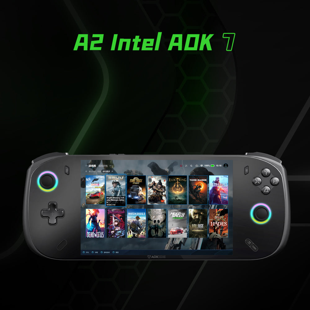 Refurbished AOKZOE A2: Intel 125H with 7 inch full screen Black