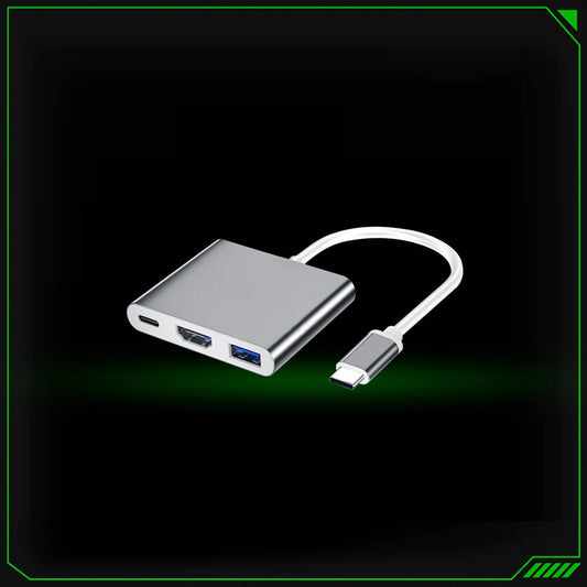 3 in 1 Multifunction Extender- USB+HDMI+PD